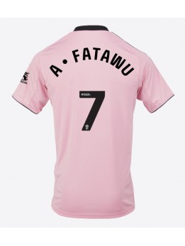 Muži Futbalové oblečenie Leicester City Issahaku Fatawu #7 2025-26 Krátky Rukáv - Tretina